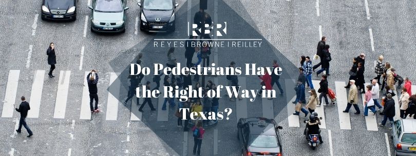 Do Pedestrians Have the Right of Way in Texas?
