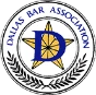 Dallas Bar Association logo featuring a star and laurel leaves.