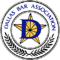 Dallas Bar Association logo featuring a star and laurel leaves.