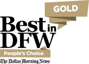 Best in DFW, Peoples choice badge