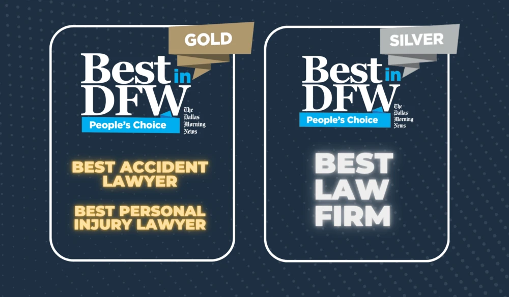 Angel Reyes & Associates Wins Best in DFW Awards for Personal Injury and Accident Law