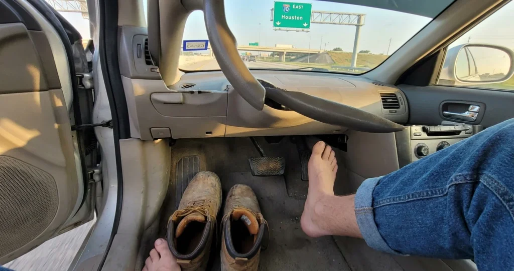 Is It Illegal to Drive Barefoot in Texas?