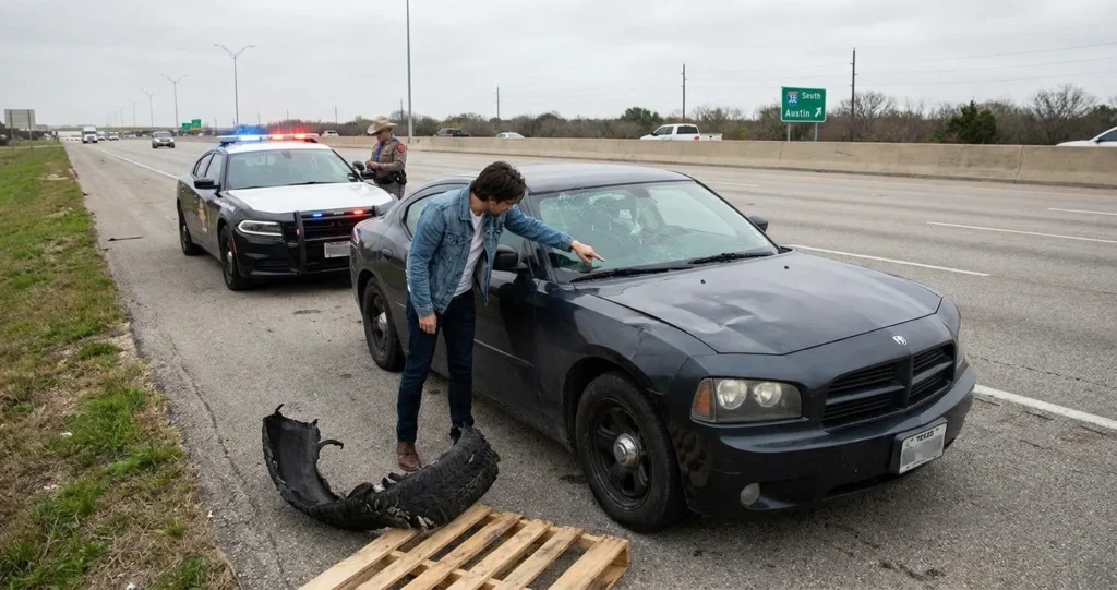 Who’s Responsible for Road Debris Damage in Texas?