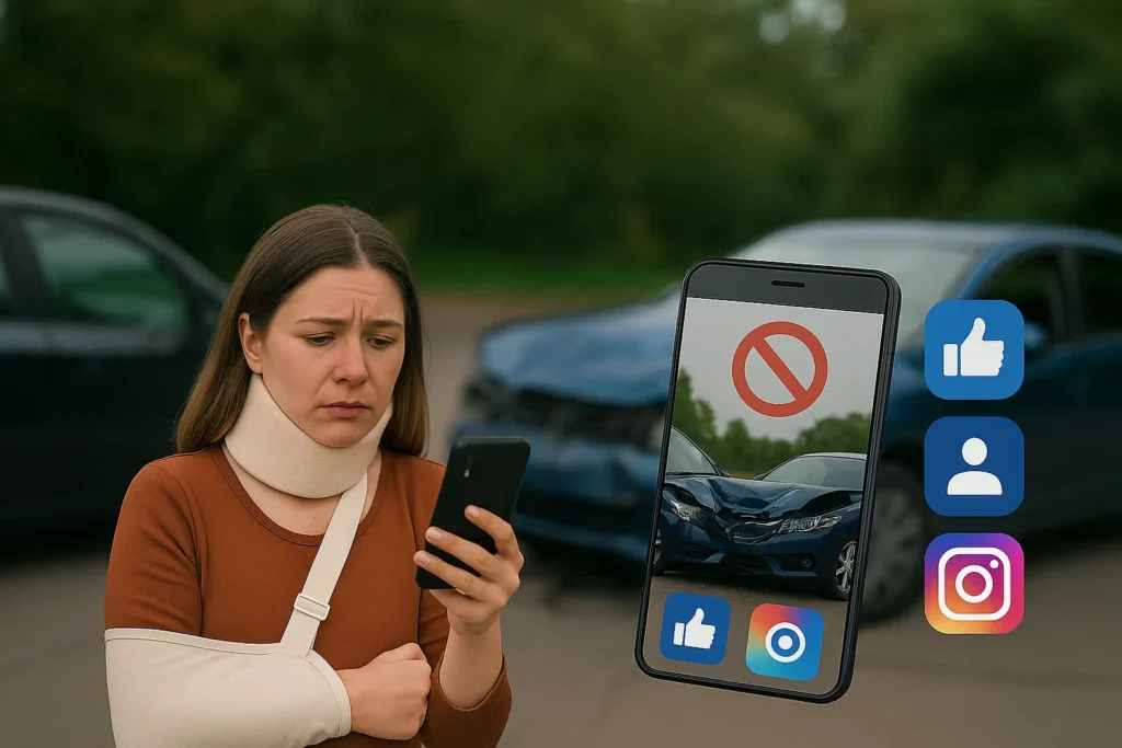 What Not to Post on Social Media After a Texas Car Accident
