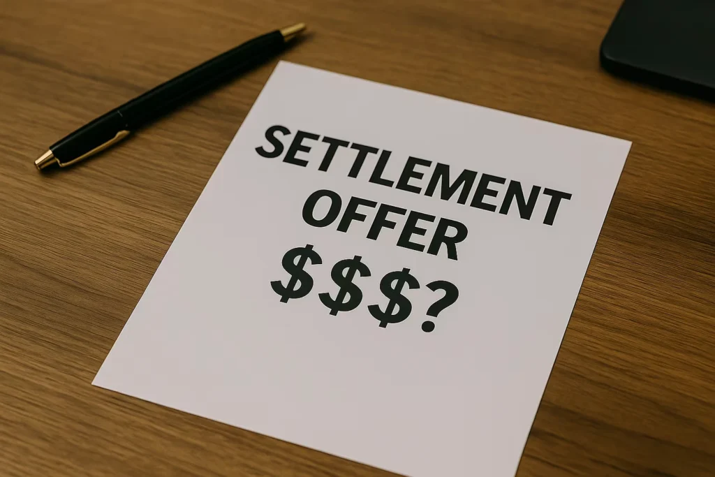 Should I Accept the Insurance Settlement Offer?