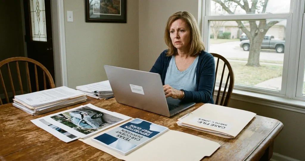 What to Expect at a Car Accident Deposition in Texas