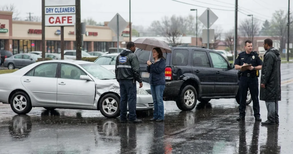 Cómo el clima afecta la responsabilidad en accidentes de auto en Texas