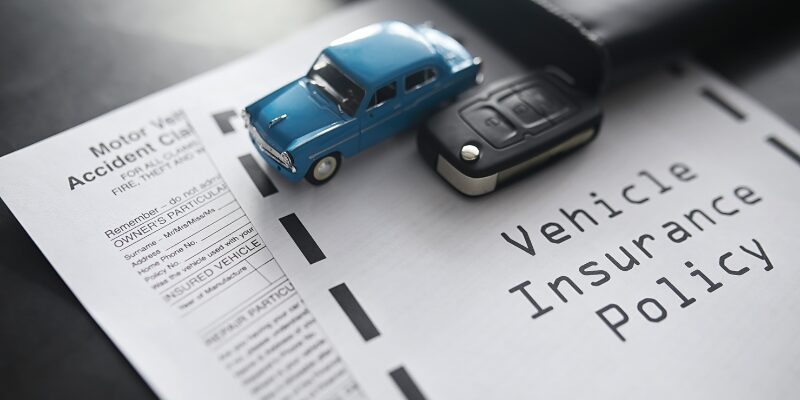 Vehicle insurance policy document