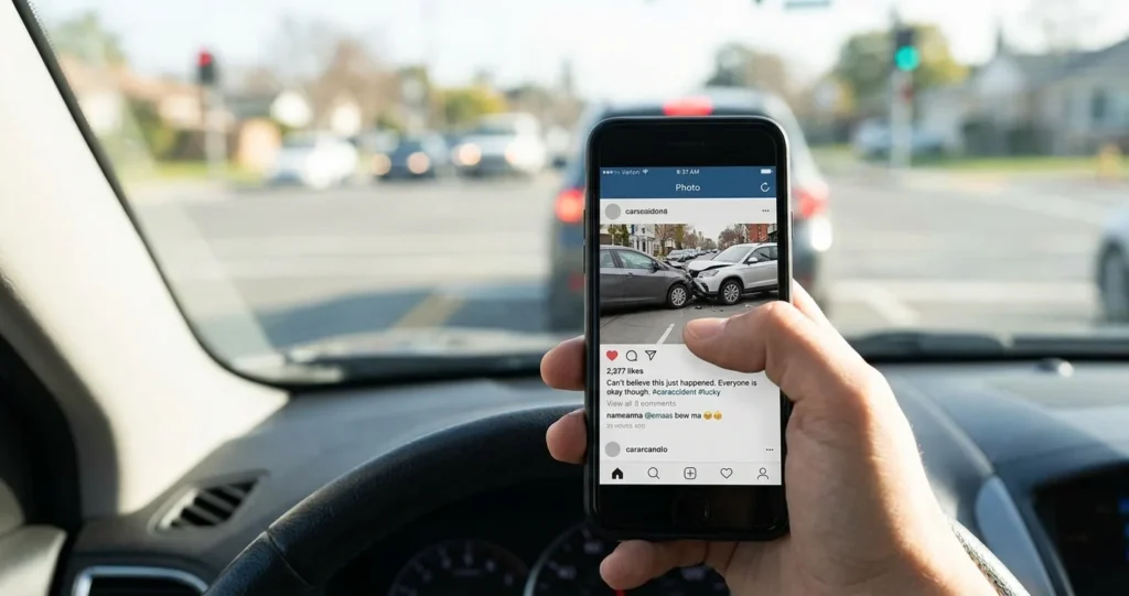 Can Social Media Posts Hurt Your Car Accident Claim?