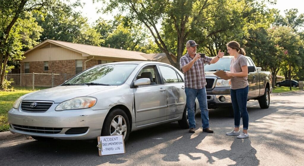How Accident Photos Influence Insurance Decisions in Texas
