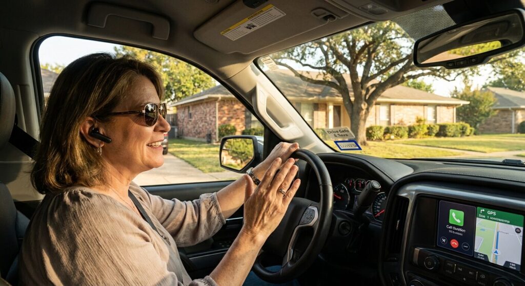 How Texas Insurance Companies View Hands-Free Phone Use After a Car Accident