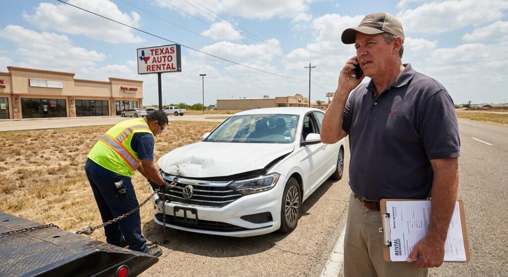 Insurance Coverage for Rental Cars After a Crash in Texas