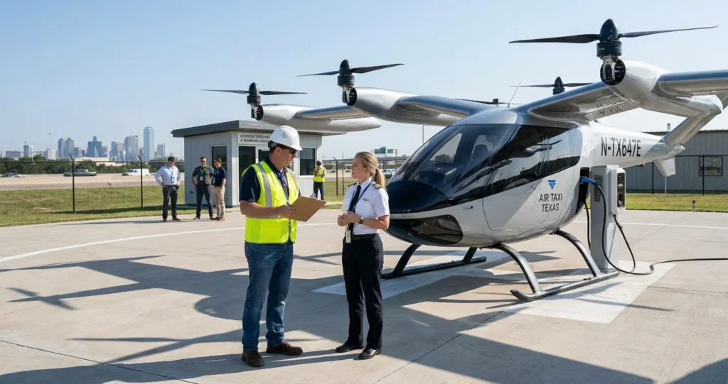 Electric Air Taxi Insurance in Texas: How eVTOL Coverage Works