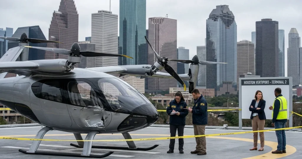 Flying Taxi Accidents: Who Do You Sue?