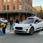 waymo accident in an intersection