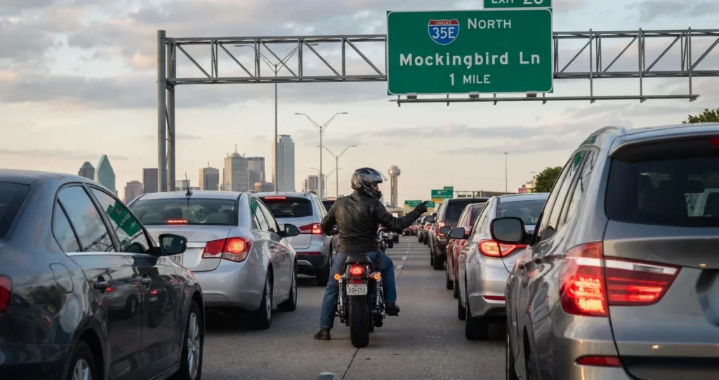 Is Lane Splitting Legal in Texas?