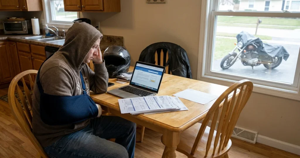 Dealing with Insurance After a Motorcycle Accident