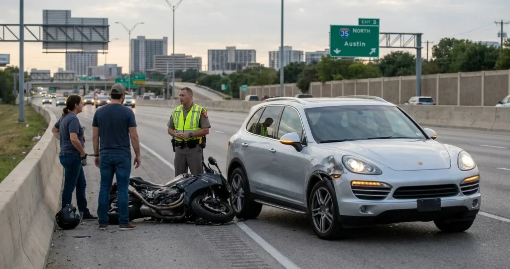 How Fault Is Determined in Lane Change Accidents with Motorcycles