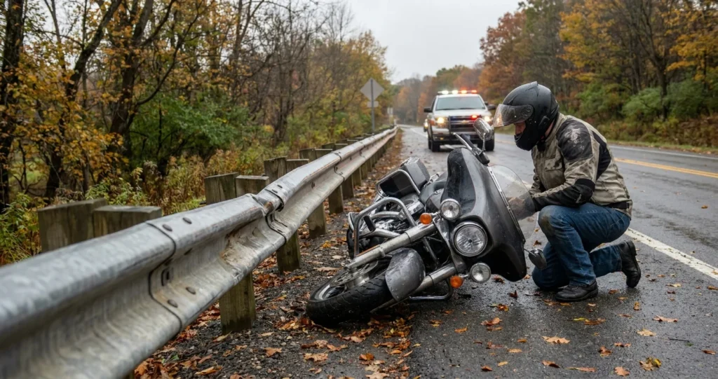 How Guardrails & Road Infrastructure Can Injure Motorcyclists in Texas