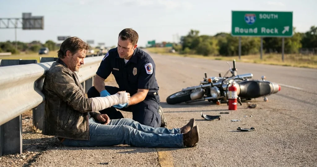 Motorcycle Accident Burn Injury Claims in Texas