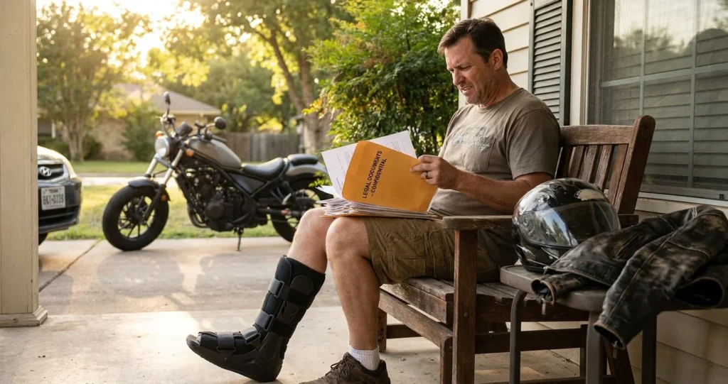 Pain & Suffering in a Texas Motorcycle Accident Claim