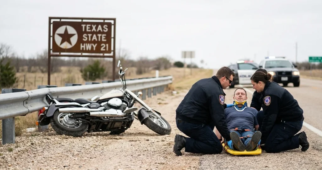 Motorcycle Accident Neck & Back Injuries in Texas