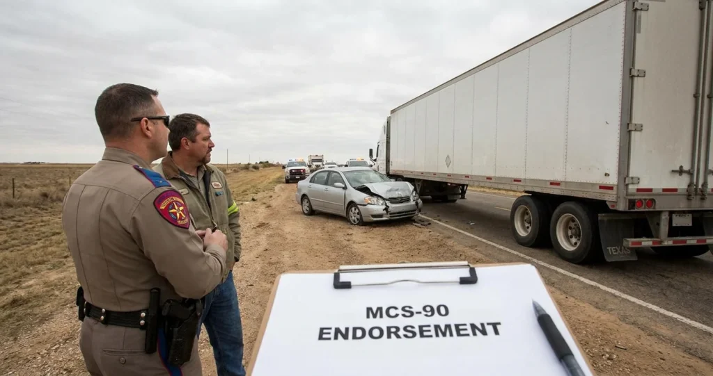What Does the MCS-90 Endorsement Mean in a Texas Truck Accident Case