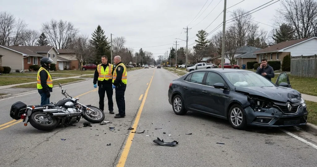 Who Is Liable for a Head-On Motorcycle Collision?