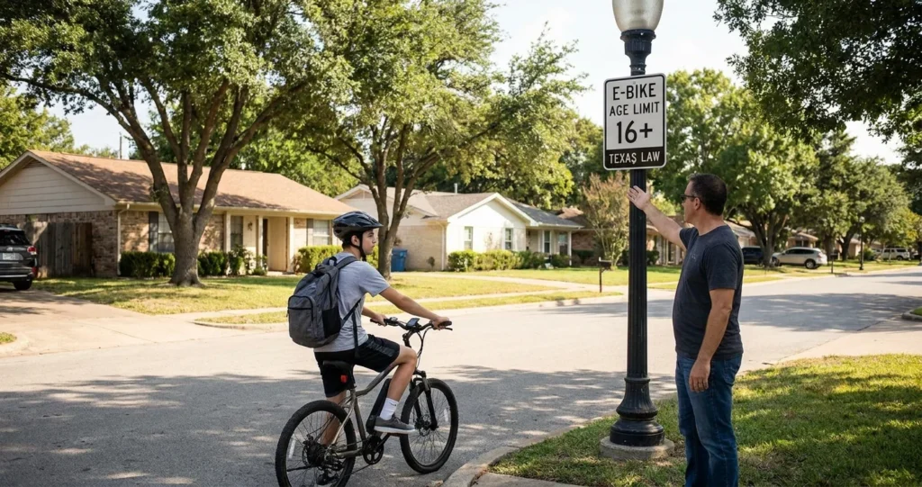 E-Bike Age Laws for Minors in Texas