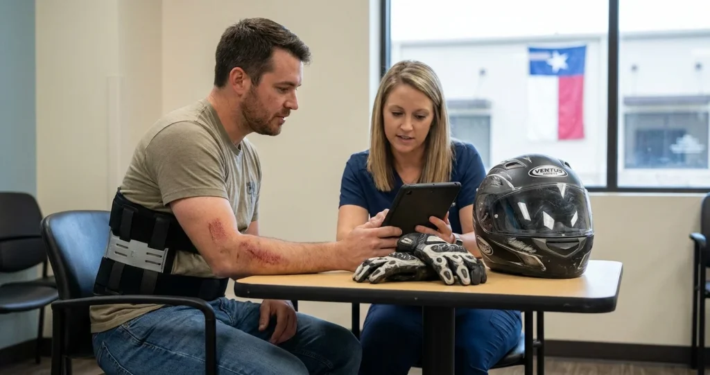 Organ Damage Injuries from Motorcycle Accidents in Texas