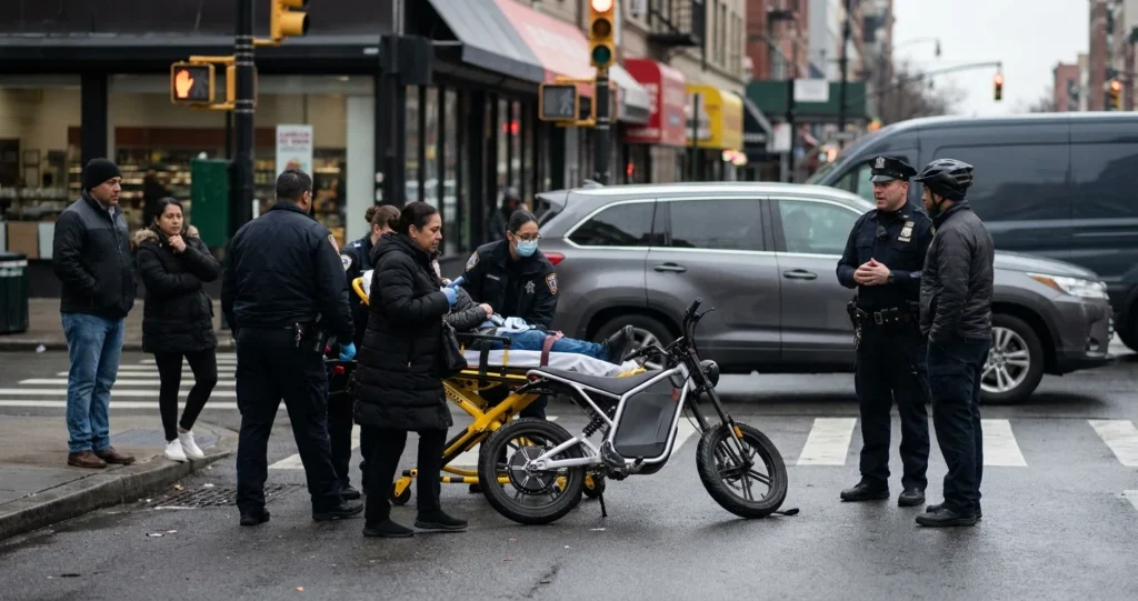 Were You Hit by an E-Moto as a Pedestrian?