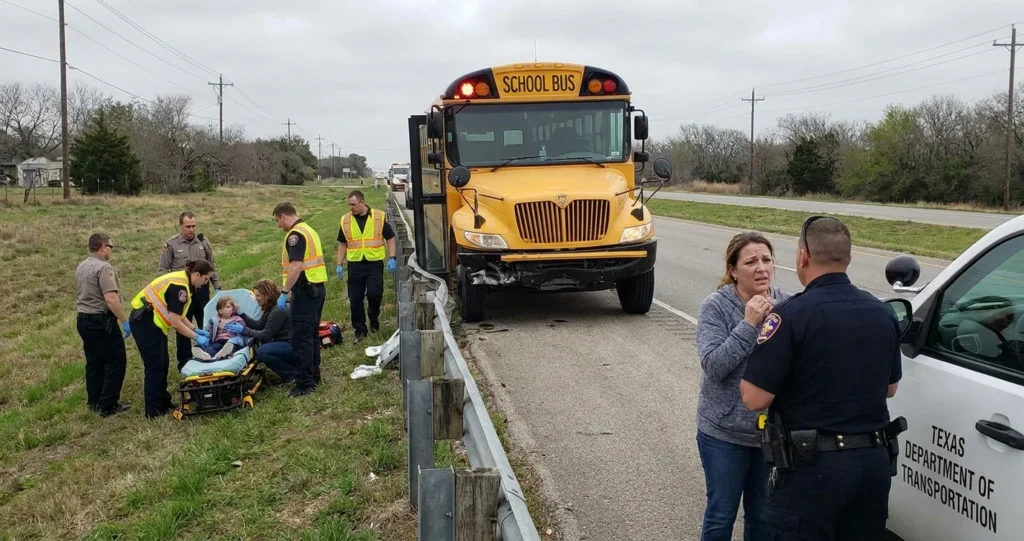 Child Injuries in Bus Accidents in Texas