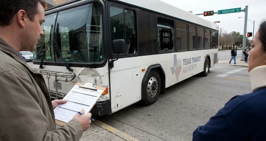 Damage Categories in a Texas Bus Accident Claim (& How Caps Limit Each)