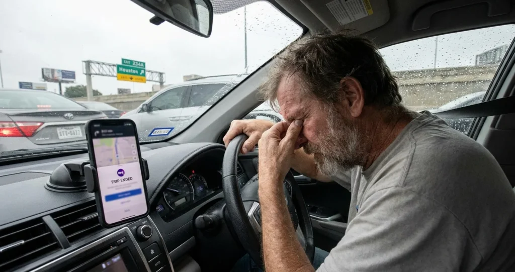 Rideshare Driver Fatigue Accidents in Texas