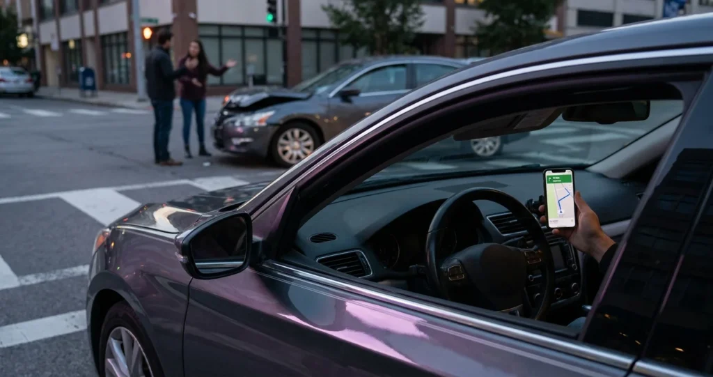 Can You Sue Uber or Lyft for App Distraction Accidents?