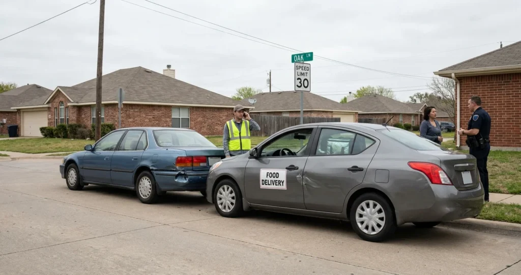 Delivery App Accident Claims in Texas