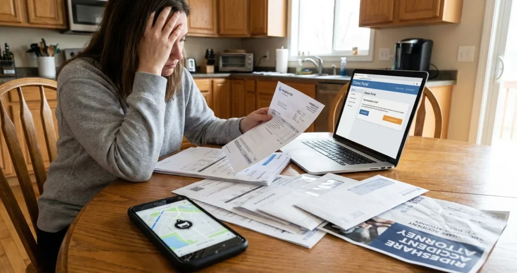 How to Get Medical Bills Paid After a Rideshare Accident in Texas