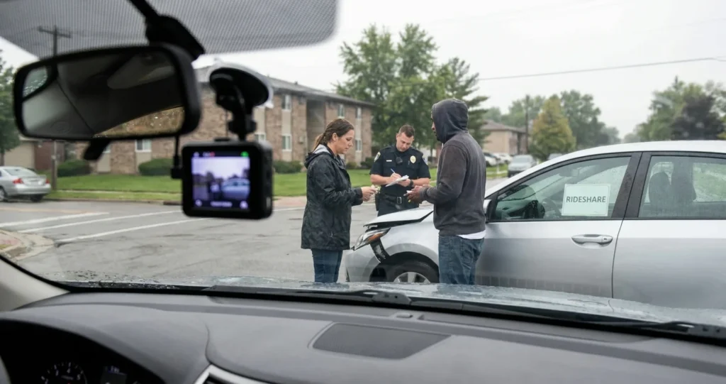 How Dashcam Footage Helps Prove Your Rideshare Accident Case