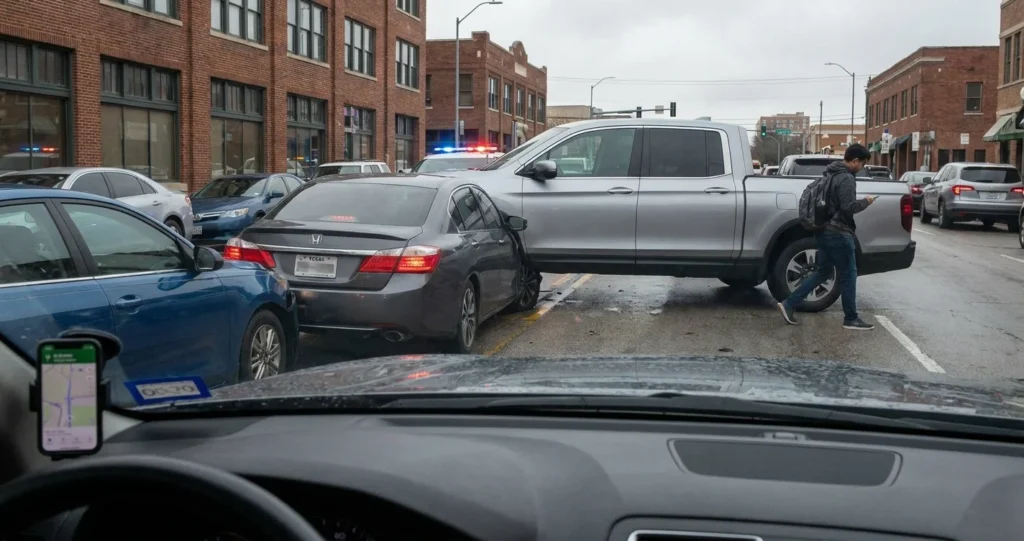 Multi-Vehicle Uber or Lyft Accidents in Texas