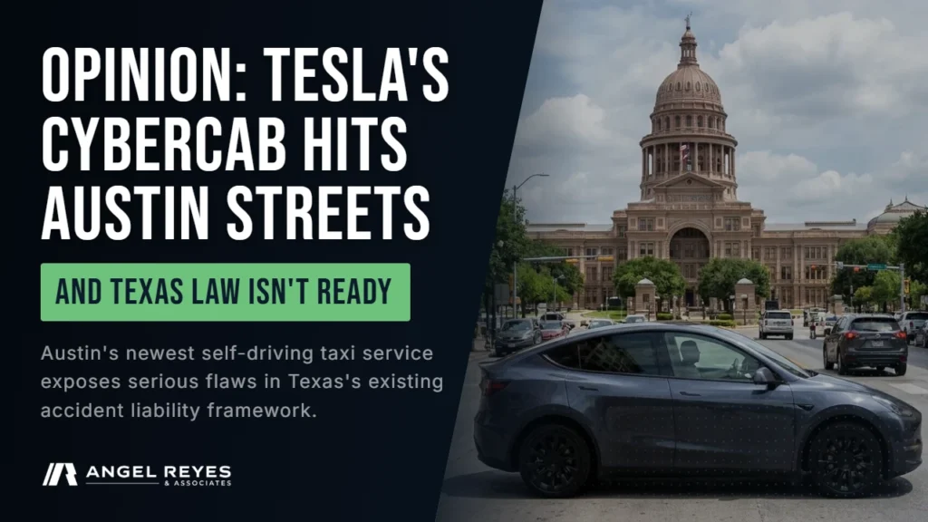 Tesla’s Cybercab Hits Austin & Texas Law Isn’t Ready for It