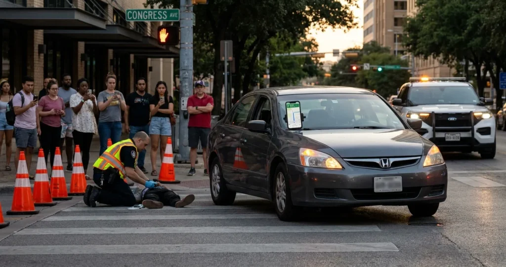 Pedestrian Hit by an Uber or Lyft in Texas