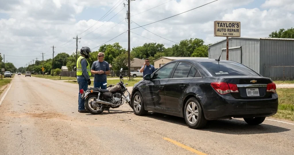 What Happens When an Uber or Lyft Hits a Motorcycle in Texas?