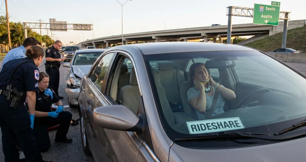 Rideshare Accident Whiplash and Neck Injuries in Texas