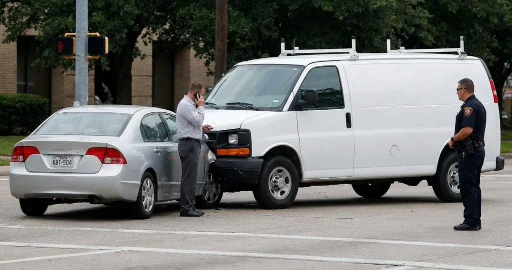 Who Pays When You Get Hit in a Company Vehicle Accident?