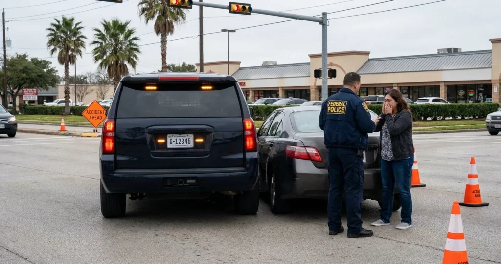 What To Do After a Federal Vehicle Accident?