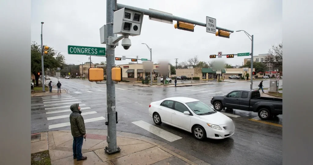 ¿Cómo conseguir grabaciones de cámaras de tráfico después de un choque en Texas?