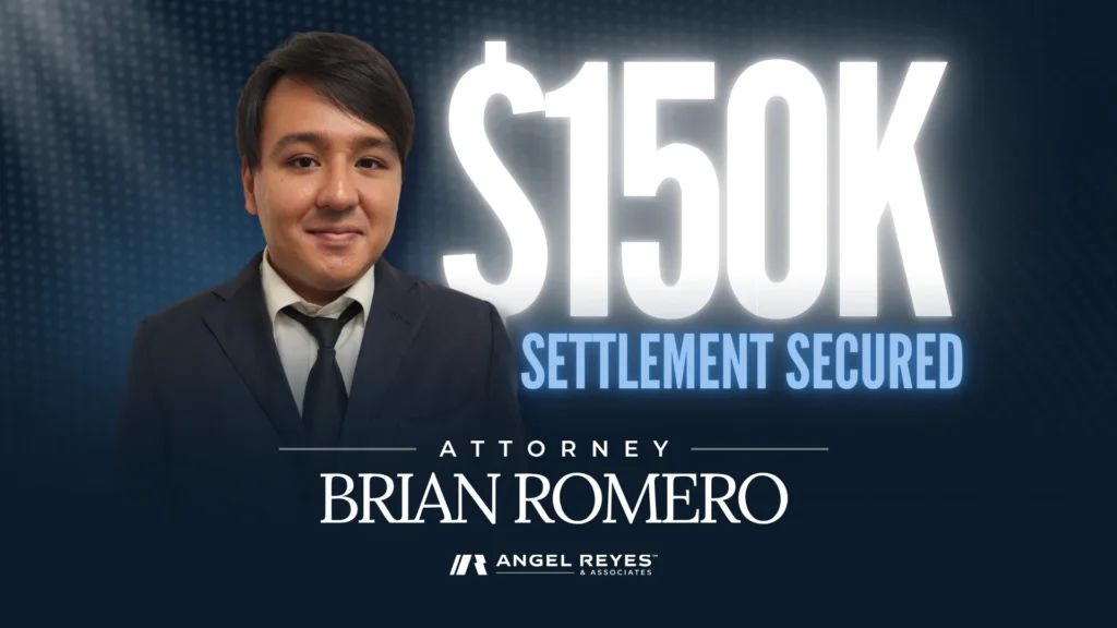 Attorney Brian Romero Secures $150,000 Settlement After Driver Loses Control and Crosses Into Client’s Lane