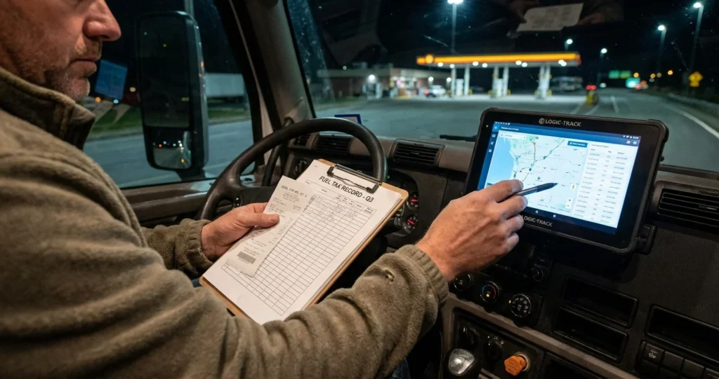 Can Fuel Tax Records Show Where a Truck Really Went?