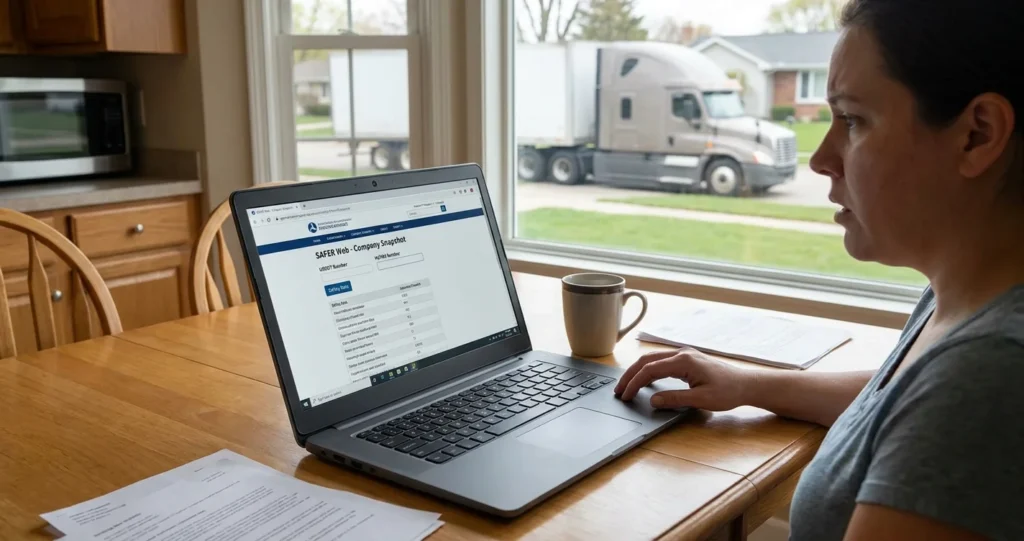 How Do You Look Up a Trucking Company’s Safety Record?