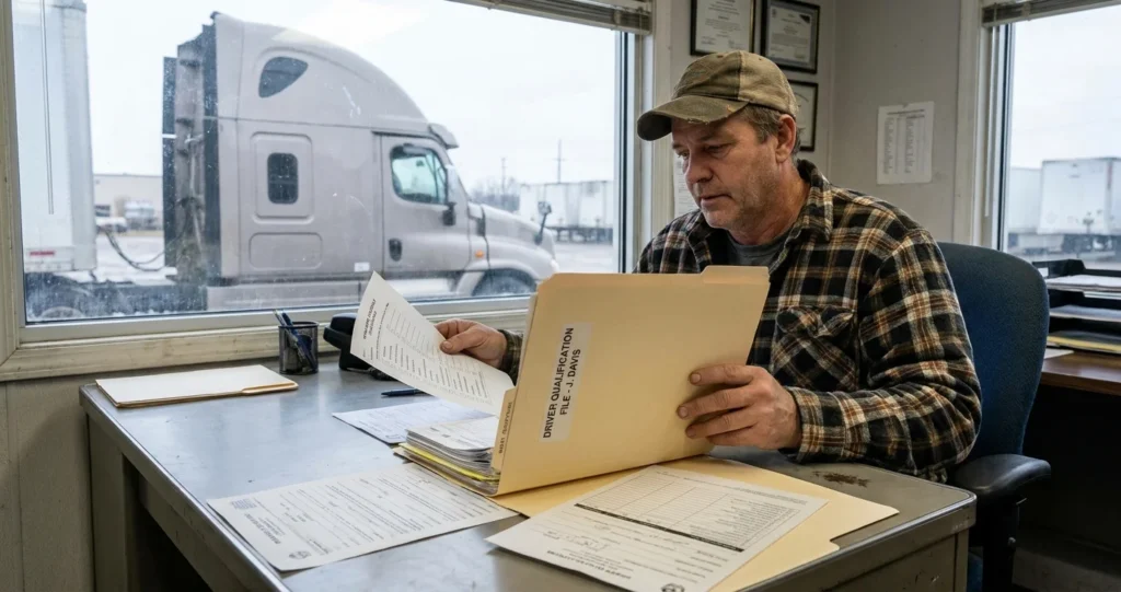 What Is a Truck Driver Qualification File?